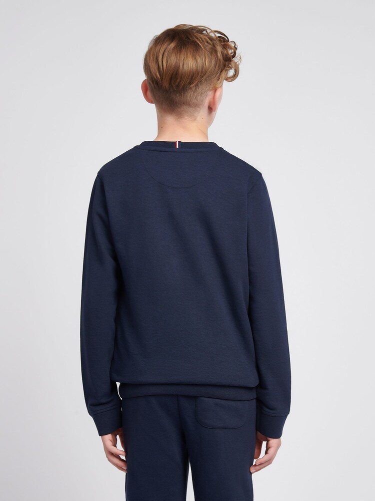 U.S. Polo Assn. Blue Double Horsemen Crew Sweatshirt - Image 2 of 10