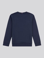 U.S. Polo Assn. Blue Double Horsemen Crew Sweatshirt - Image 7 of 10