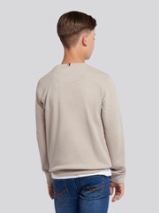 U.S. Polo Assn. Natural Double Horsemen Crew Sweatshirt - Image 4 of 10