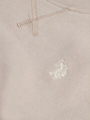 U.S. Polo Assn. Natural Double Horsemen Crew Sweatshirt - Image 8 of 10
