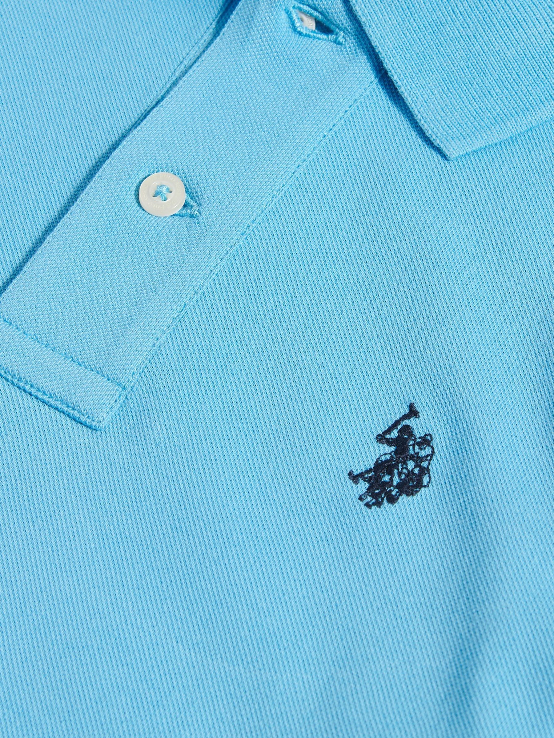 Comprar Luz azul - Associação de Polo dos EUA. Camisa Polo Double