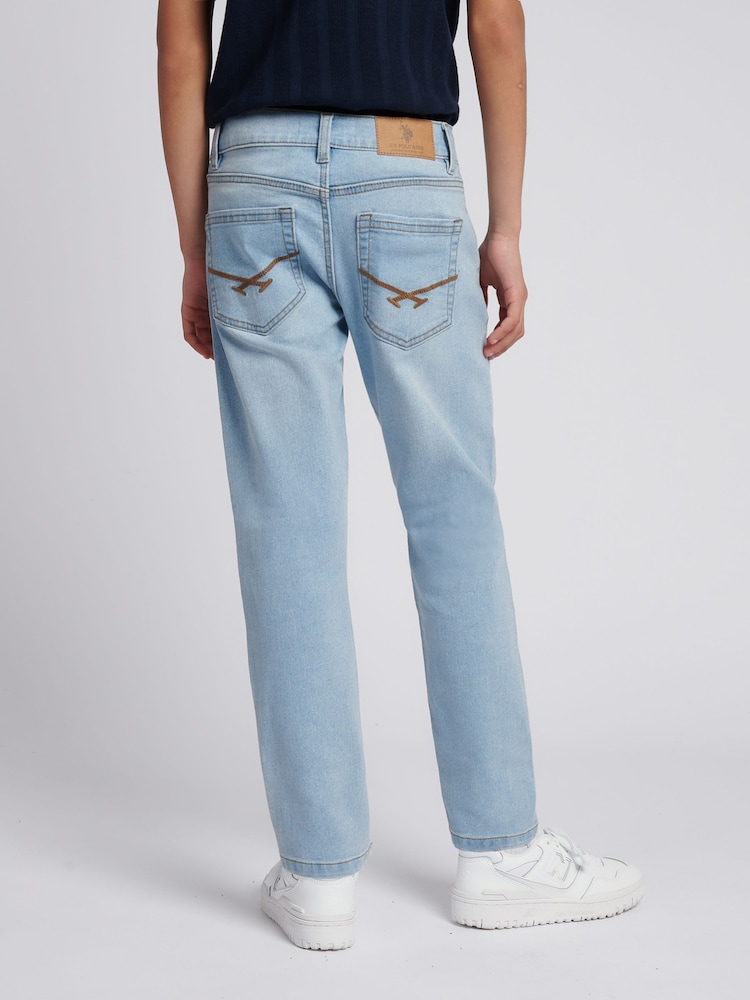 U.S. Polo Assn. Blue Boys Classic Fit Jeans - Image 2 of 10 U.S. Polo Assn. Blue Boys Classic Fit Jeans - Image 2 of 10