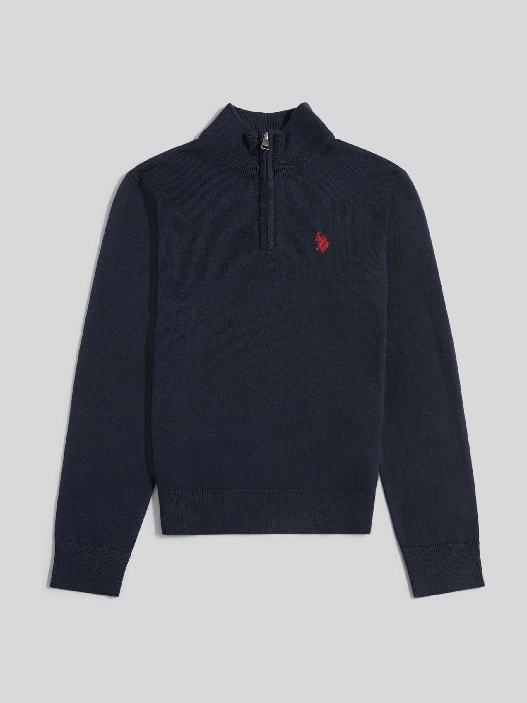 Satın al Koyu Mavi - U.S. Polo Assn Örme Pamuklu Zengin Çeyrek