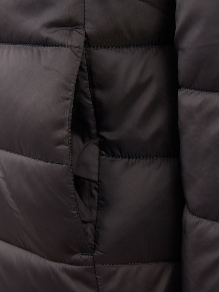 U.S. Polo Assn. Black Hooded Quilted Jacket - Image 11 of 11