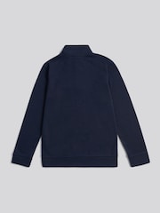 U.S. Polo Assn. Blue Double Horsemen ¼ Zip Sweatshirt - Image 7 of 8