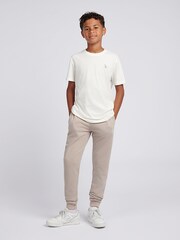 U.S. Polo Assn. Natural Boys Double Horsemen Loopback Joggers - Image 3 of 9