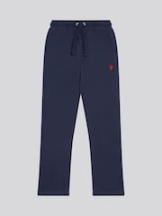 U.S. Polo Assn. Navy Blue Boys Double Horsemen Straight Leg Joggers - Image 1 of 4