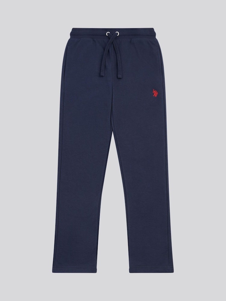 U.S. Polo Assn. Navy Blue Boys Double Horsemen Straight Leg Joggers - Image 1 of 4