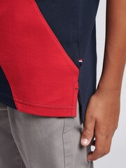 U.S. Polo Assn. Blue Boys Sash Polo Shirt - Image 5 of 8