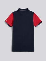 U.S. Polo Assn. Blue Boys Sash Polo Shirt - Image 7 of 8