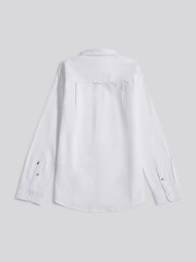U.S. Polo Assn White Boys Oxford Shirt - Image 7 of 9