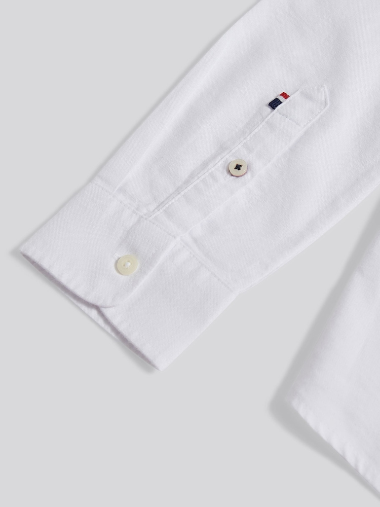 U.S. Polo Assn White Boys Oxford Shirt - Image 9 of 9 U.S. Polo Assn White Boys Oxford Shirt - Image 9 of 9