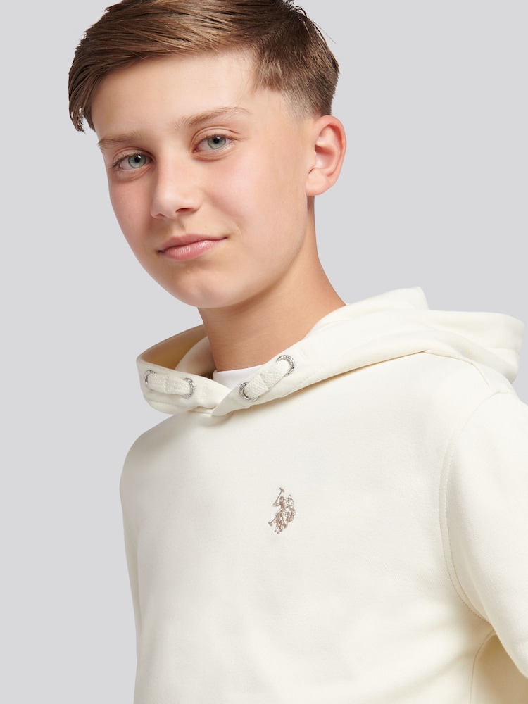 U.S. Polo Assn. White Double Horsemen Hoodie - Image 2 of 10