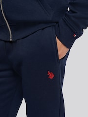 U.S. Polo Assn. Boys Double Horsemen Loopback Joggers - Imagen 2 de 8