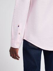 U.S. Polo Assn Pink Boys Oxford Shirt - Image 5 of 9