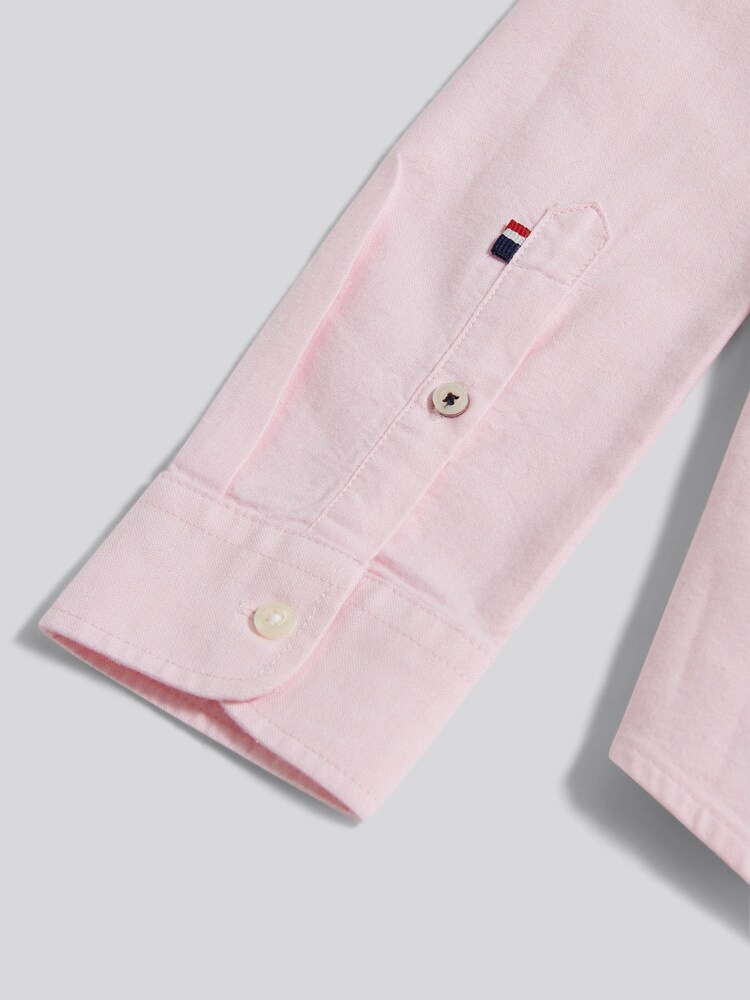 U.S. Polo Assn Pink Boys Oxford Shirt - Image 9 of 9