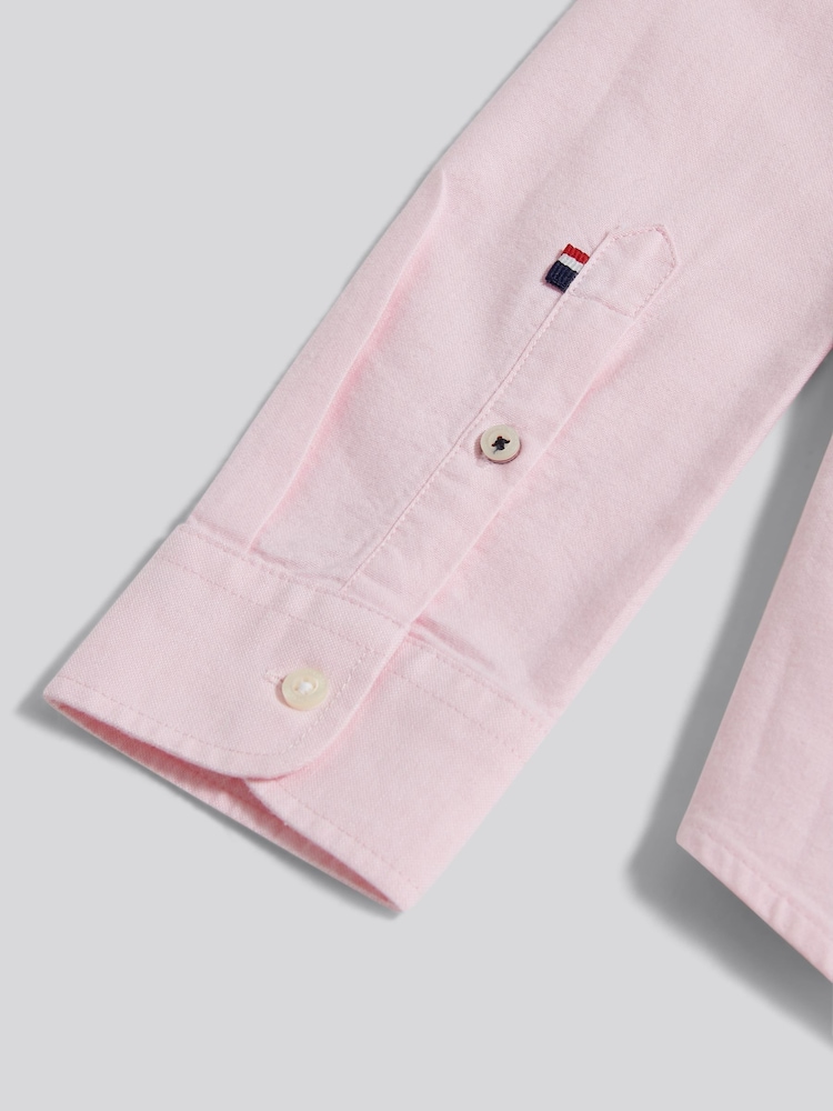 U.S. Polo Assn Pink Boys Oxford Shirt - Image 9 of 9 U.S. Polo Assn Pink Boys Oxford Shirt - Image 9 of 9