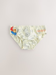Blue on White Paddington Bear Briefs 5 Pack (1.5-8yrs) - Image 2 of 8