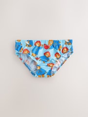 Blue on White Paddington Bear Briefs 5 Pack (1.5-8yrs) - Image 3 of 8