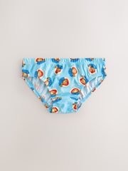 Blue on White Paddington Bear Briefs 5 Pack (1.5-8yrs) - Image 4 of 8