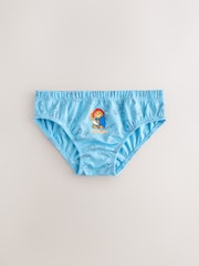 Blue on White Paddington Bear Briefs 5 Pack (1.5-8yrs) - Image 6 of 8