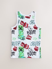 Black/Green Minecraft Vests 3 Pack (3-14yrs) - Image 5 of 7