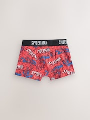 Red/Black Spiderman Trunks 5 Pack (2-14yrs) - Image 3 of 9