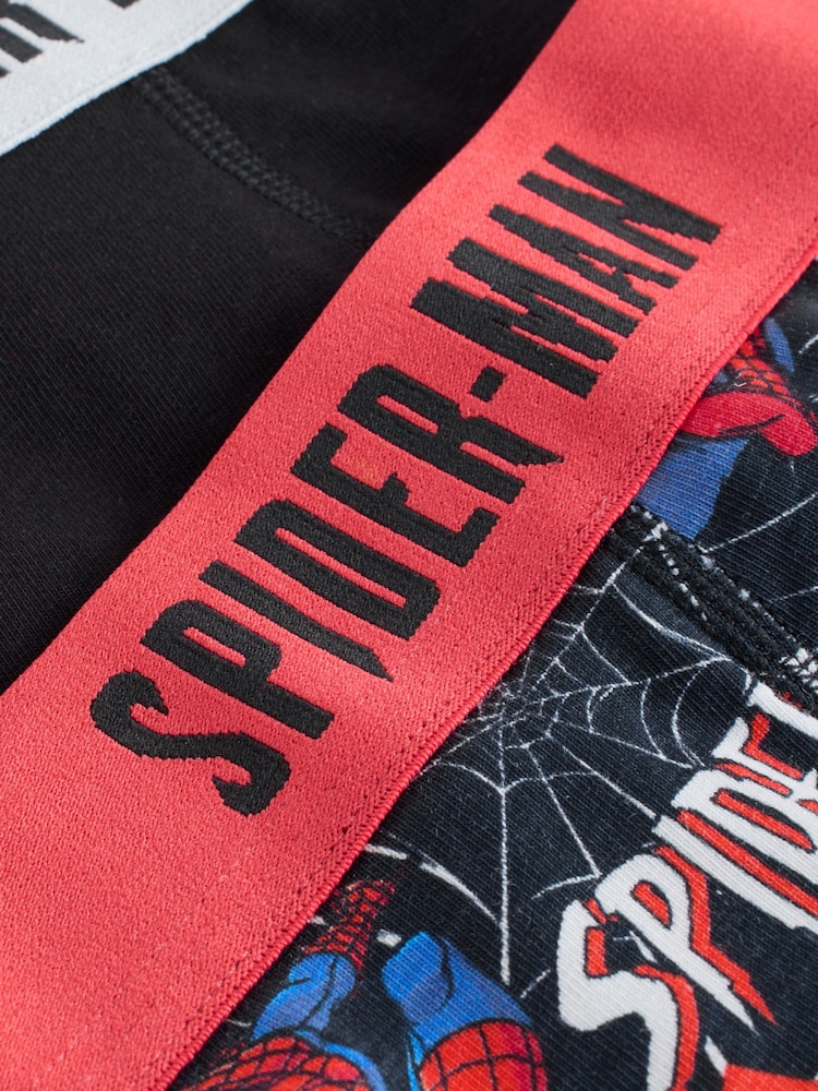 Red/Black Spiderman Trunks 5 Pack (2-14yrs) - Image 9 of 9
