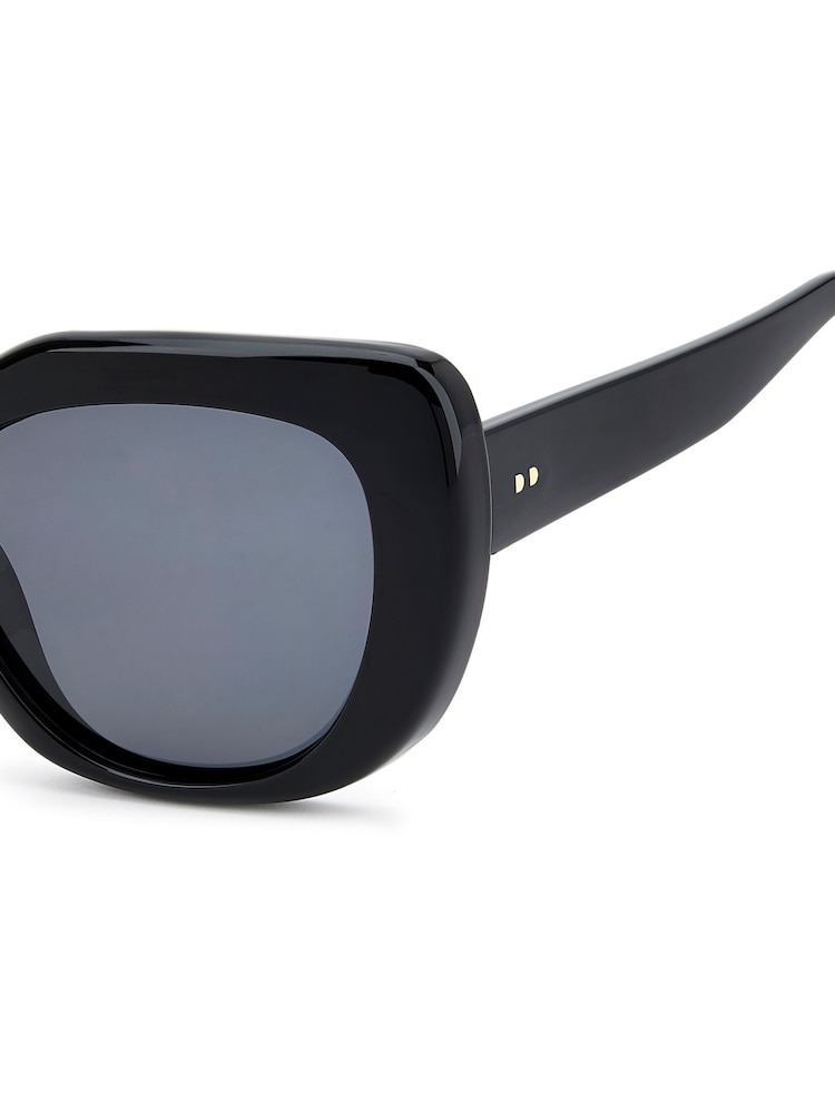 Prive Revaux Black Square Sunglasses - Image 4 of 4