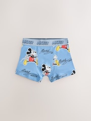 Blue/White Mickey Mouse Trunks Pack (2-10yrs) - Image 3 of 9
