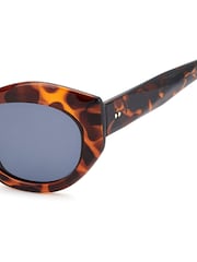 Prive Revaux Brown Cat Eye Sunglasses in Havana - Image 4 of 4