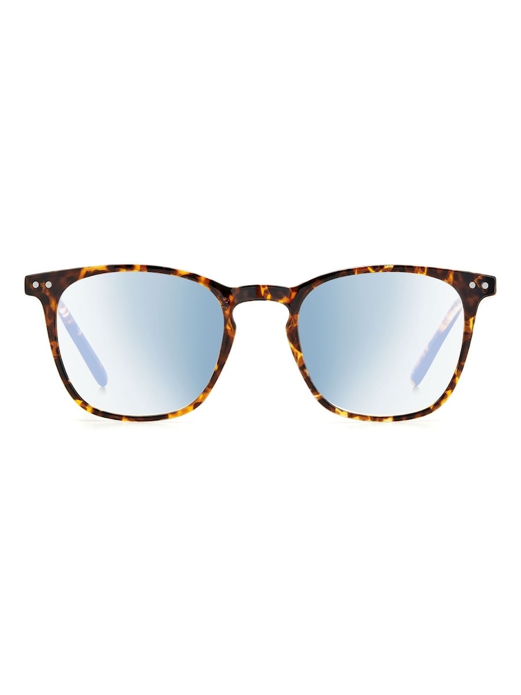 Polaroid Unisex Brown Reading Glasses with Blue Blocking Filter - Image 1 of 6