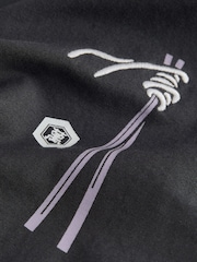 Charcoal Grey Ramen License Oxford Long Sleeve Shirt - Image 10 of 11