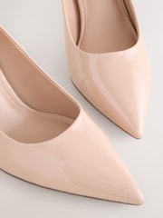Nude Extra Wide Fit Forever Comfort® Point Toe Court Heels - Image 5 of 5