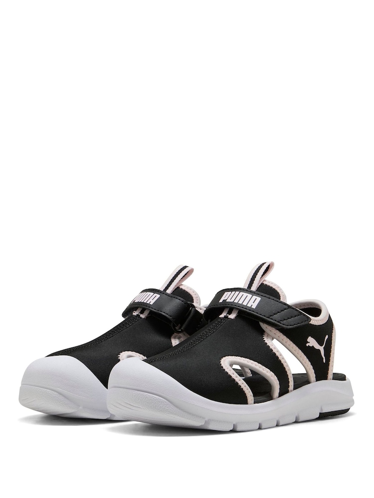 أسود/وردي - صندل Fun Racer للأطفال من Puma - صورة 1 من 6 أسود/وردي - صندل Fun Racer للأطفال من Puma - صورة 1 من 6