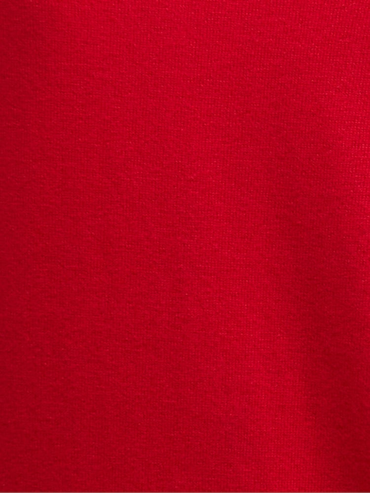 Barbour® Red Oakley Knitted Jumper - Image 6 of 6