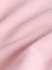 The Set 4 Pack Cropped Short Sleeve Cotton Blend T-Shirts Pink/Blue/Grey/White - Image 6 of 6