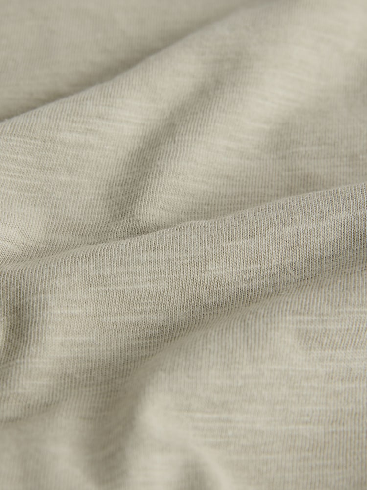 The Set 3 Pack Puffball Hem Cotton Jersey T-Shirts Pink/Khaki - Image 6 of 6