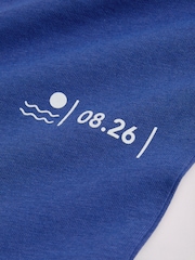 The Set 4 Pack Short Sleeve Cotton Jersey Pyjamas Navy Blue/Cream/Brown - Image 12 of 12