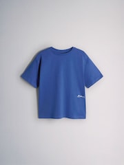 The Set 4 Pack Short Sleeve Cotton Jersey Pyjamas Navy Blue/Cream/Brown - Image 4 of 6