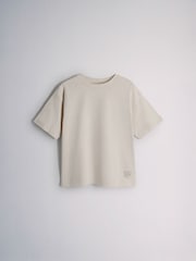 The Set 4 Pack Short Sleeve Cotton Jersey Pyjamas Navy Blue/Cream/Brown - Image 8 of 12