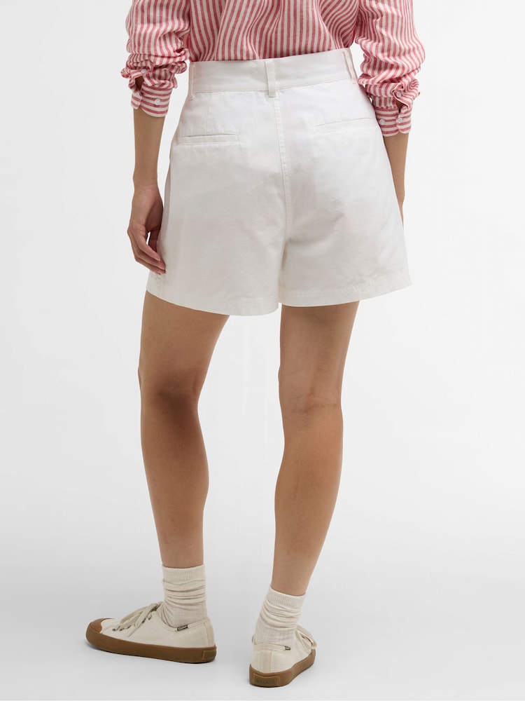 Barbour® White Fern Shorts - Image 2 of 7