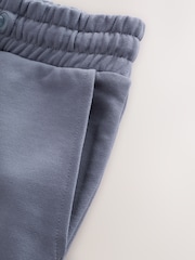 smALLSAINTS Mid Blue Underground Sweat Shorts - Image 10 of 12