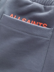 smALLSAINTS Mid Blue Underground Sweat Shorts - Image 12 of 12