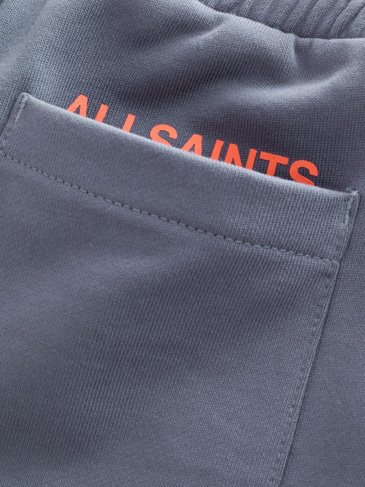 smALLSAINTS Mid Blue Underground Sweat Shorts - Image 12 of 12