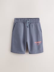 smALLSAINTS Mid Blue Underground Sweat Shorts - Image 7 of 12