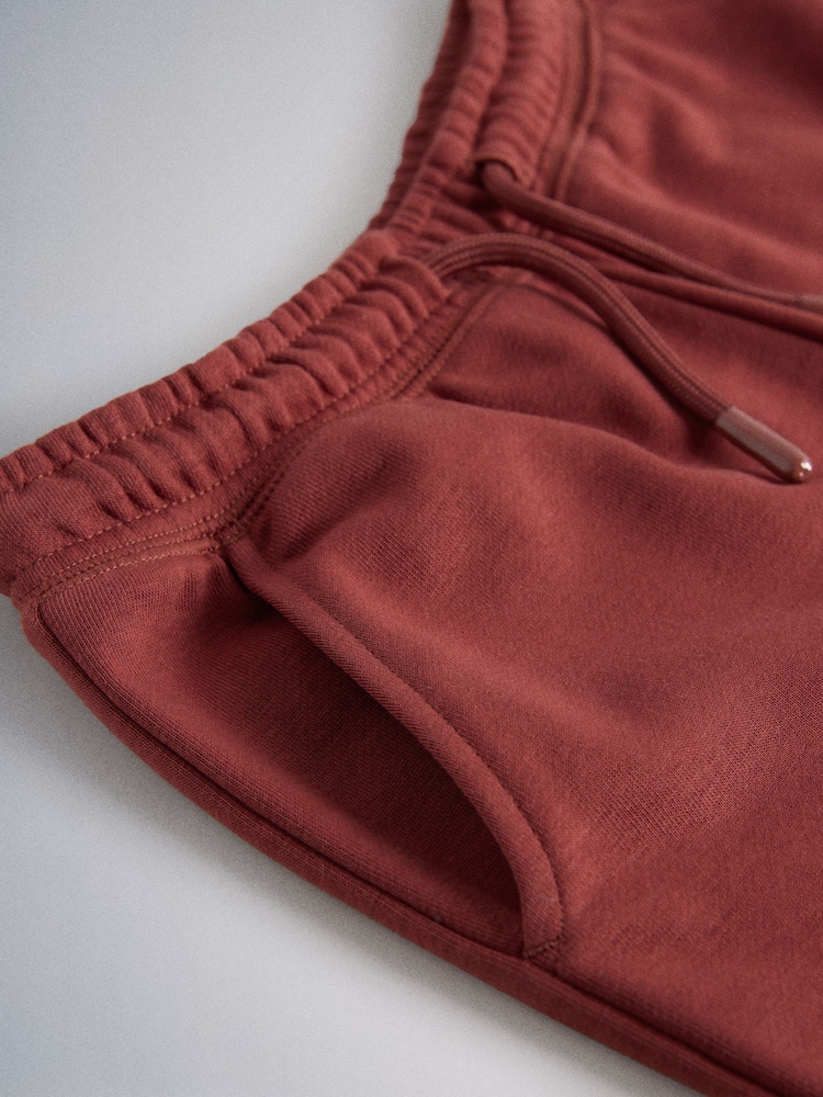 The Set 2 Pack Cotton Jersey Short Sleeve T-Shirt and Short Sets Brown/Red - Image 6 of 6