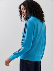 adidas Originals Blue Loose Firebird Tracktop Jacket - Image 5 of 6