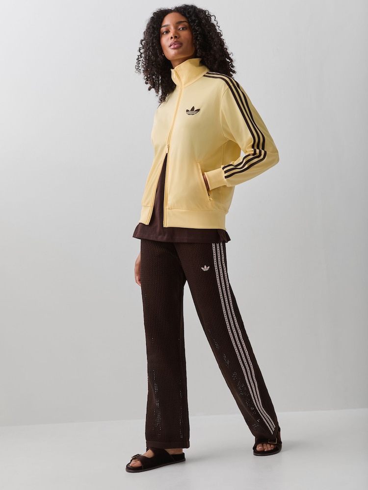 adidas Originals Yellow Loose Firebird Tracktop Jacket - Image 2 of 7