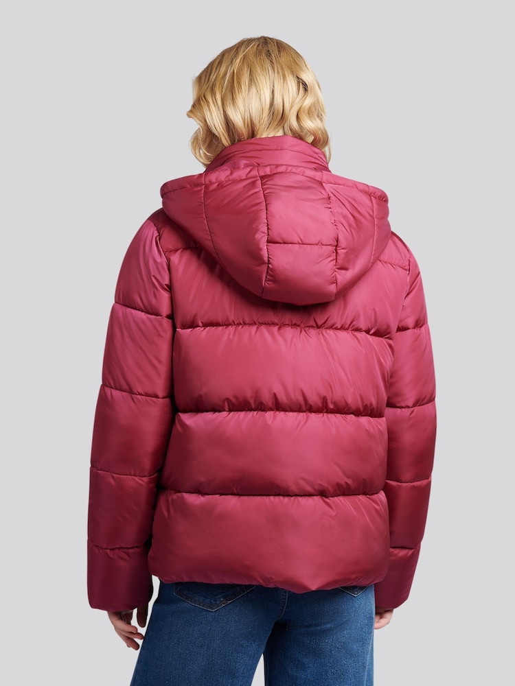 U.S. Polo Assn. Purple Sateen Puffer Jacket - Image 2 of 12 U.S. Polo Assn. Purple Sateen Puffer Jacket - Image 2 of 12